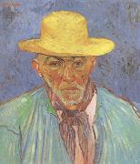 Vincent Van Gogh Portrait of Patience Escalier Shepherd in Provence (nn04) oil painting picture wholesale
